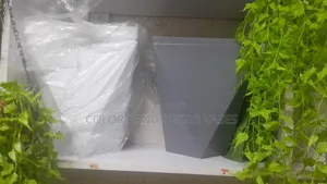 Hexagon Square Vases Plastic