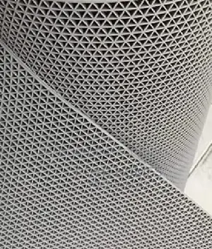 Grey Perforated Carpet