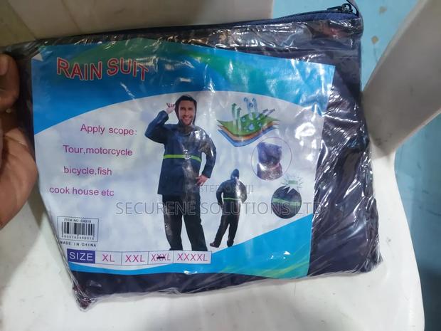 Full Body Reflective Raincoat and Rainpants Set - Navy - thumbnail 6