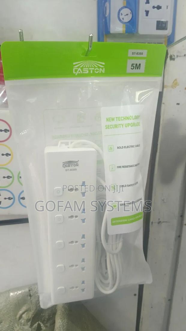 Caston Way Heavy Duty 5 Way Extension Cable - main view