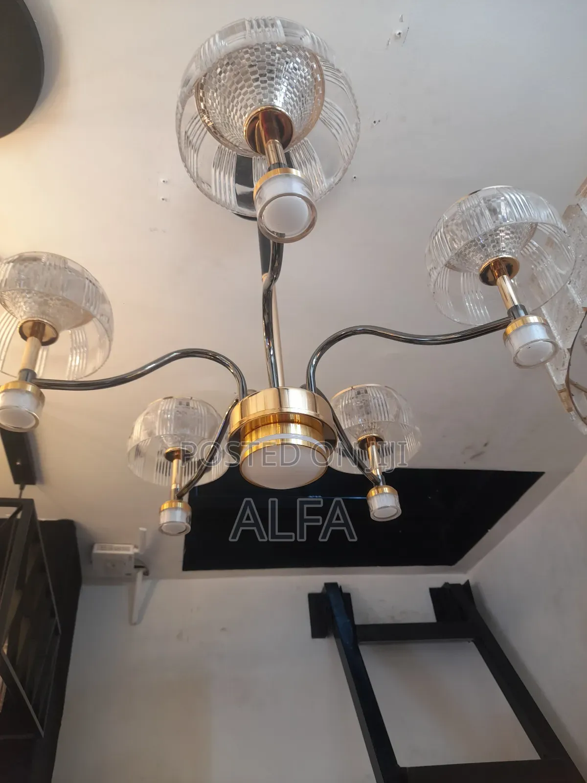 Five Lighting Chandaliers