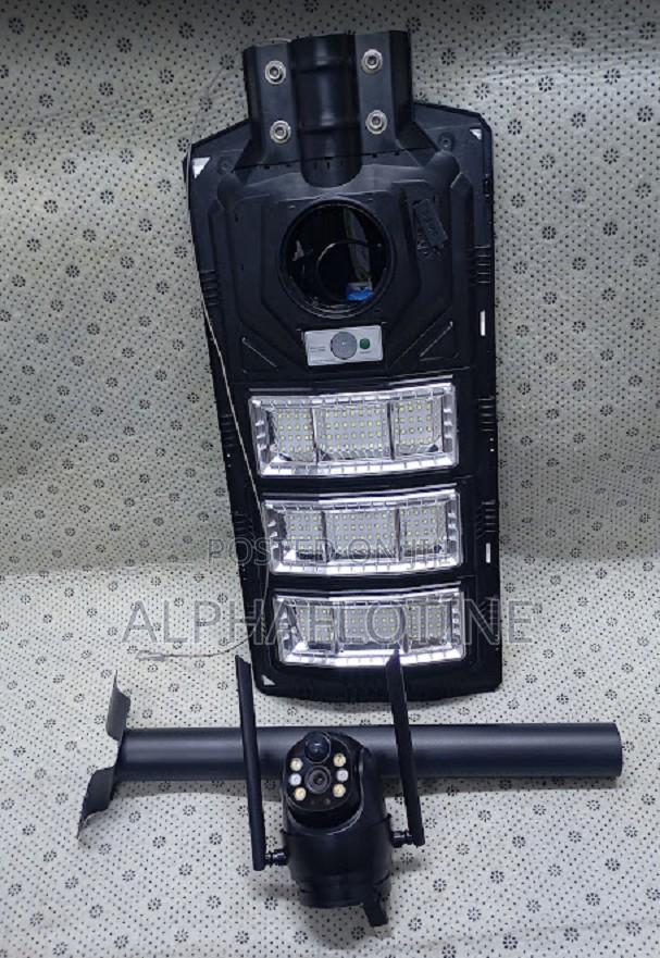 V-380 Pro Single Lens Ai Solar Camera + Lighting