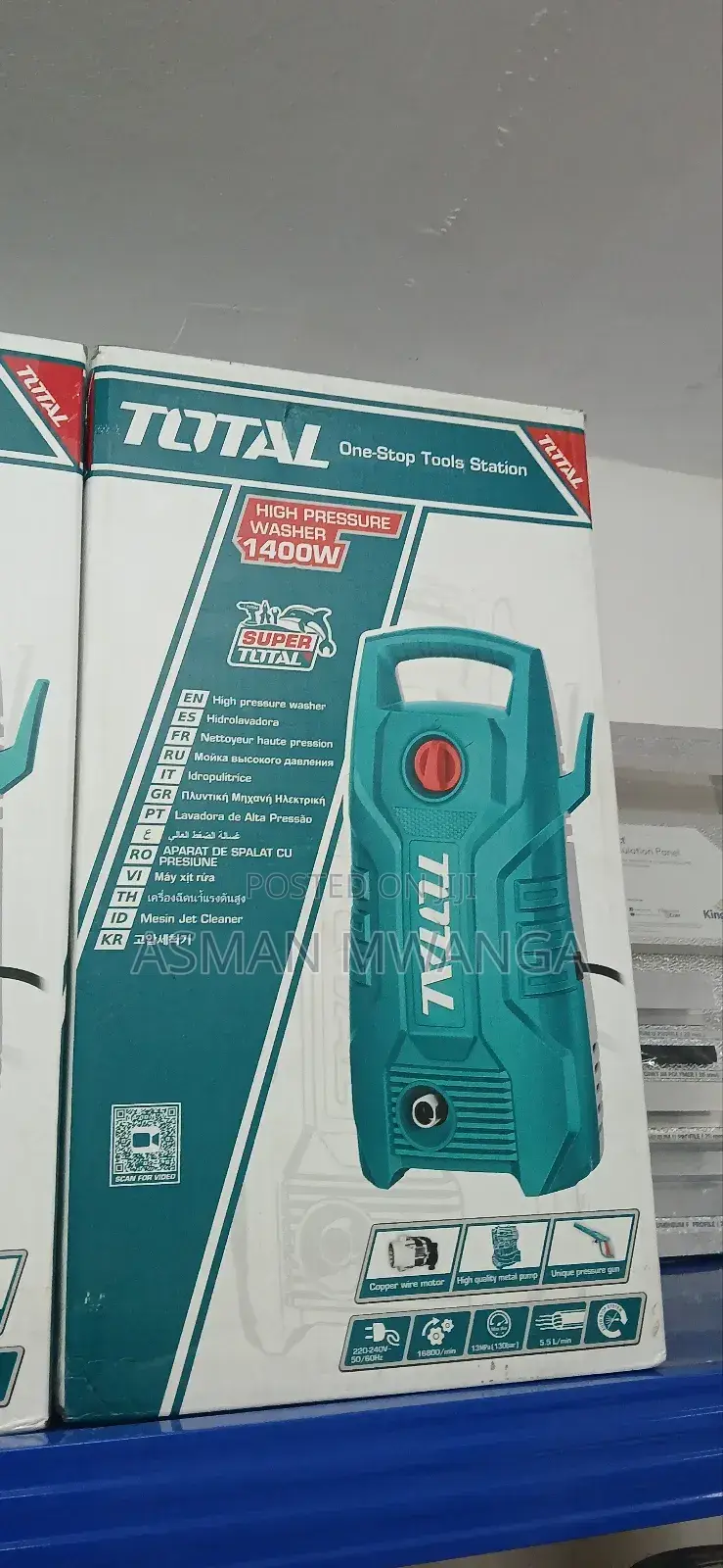 High Pressure Washer Machine 1400w