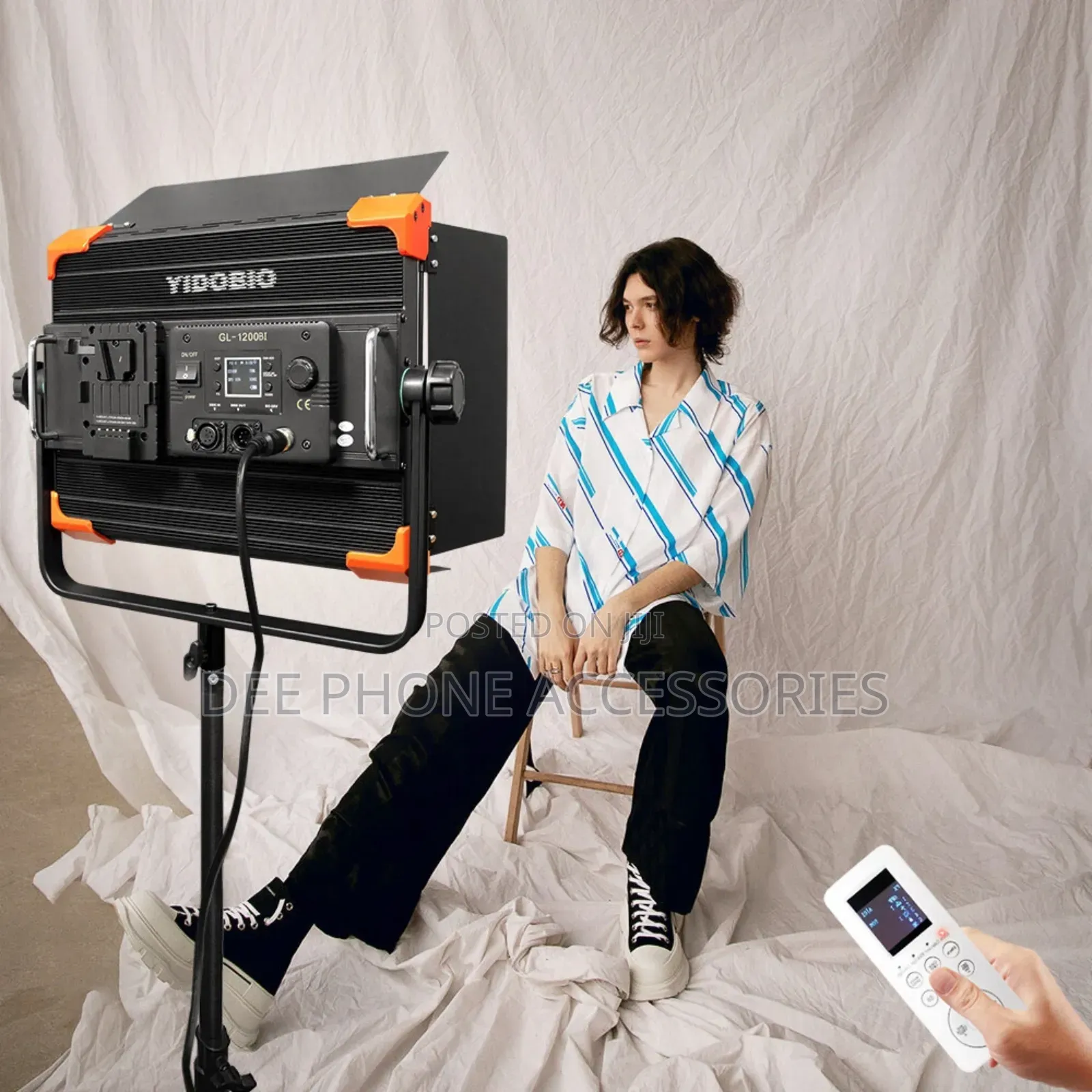 Yidoblo Gl 1200bi Led Lamp With LCD Screen Soft Light Bi Color Light