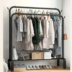 Double Pole Sturdy Rack