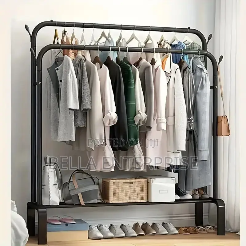 Double Pole Sturdy Rack