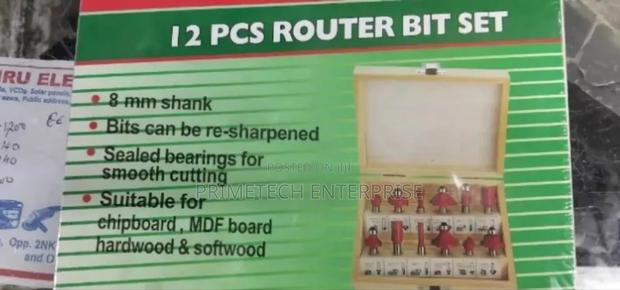 12pcs Wood Router Bits