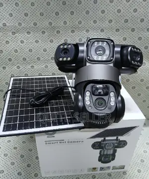 V380 Pro 4g Solar Security Cameratriple-Lens Solar Security Camera