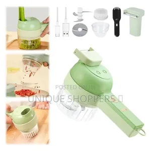 4 in 1 Portable Electric Vegetable Cutter.