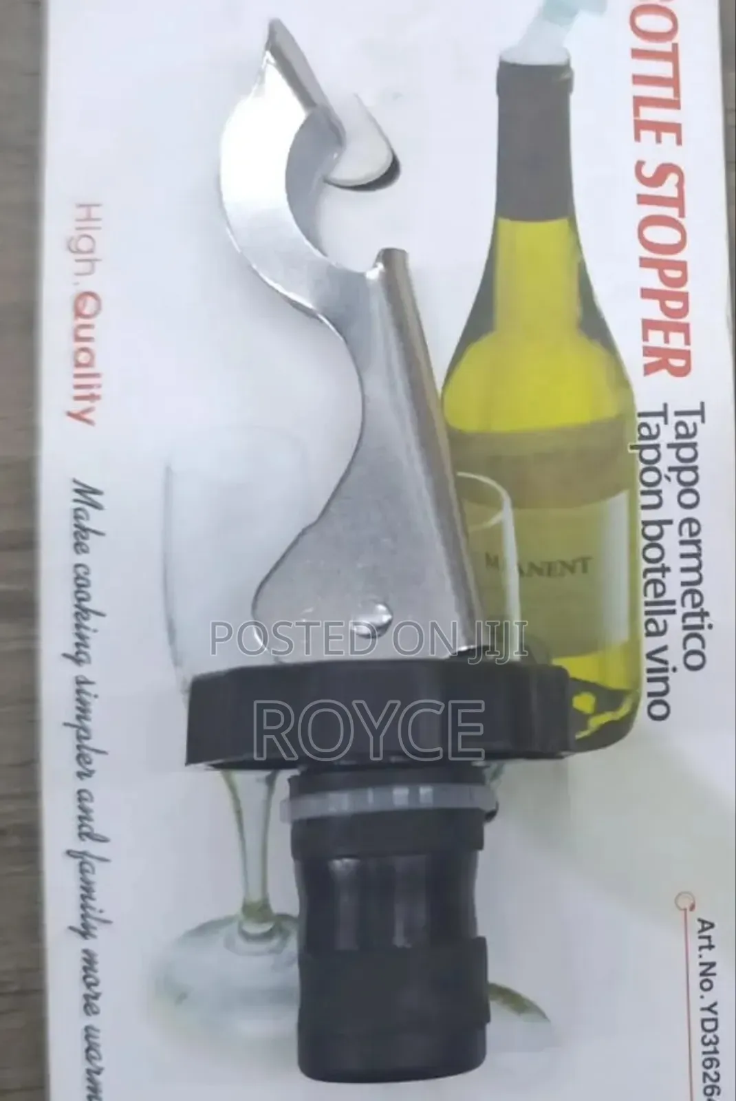 Wine Bottle Stopper
