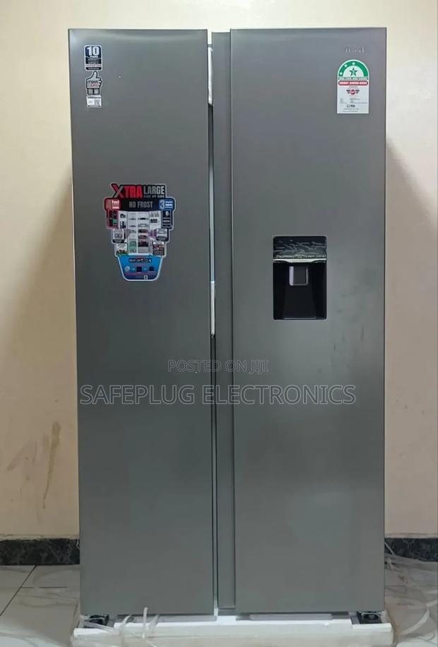Mika Fridge, 562l, 2 Door Side by Side, No Frost Refrigerator