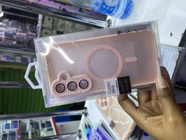 Asgwe Samsung S24 Fe 5g Case Translucent Matte Magsafec Case - thumbnail 2