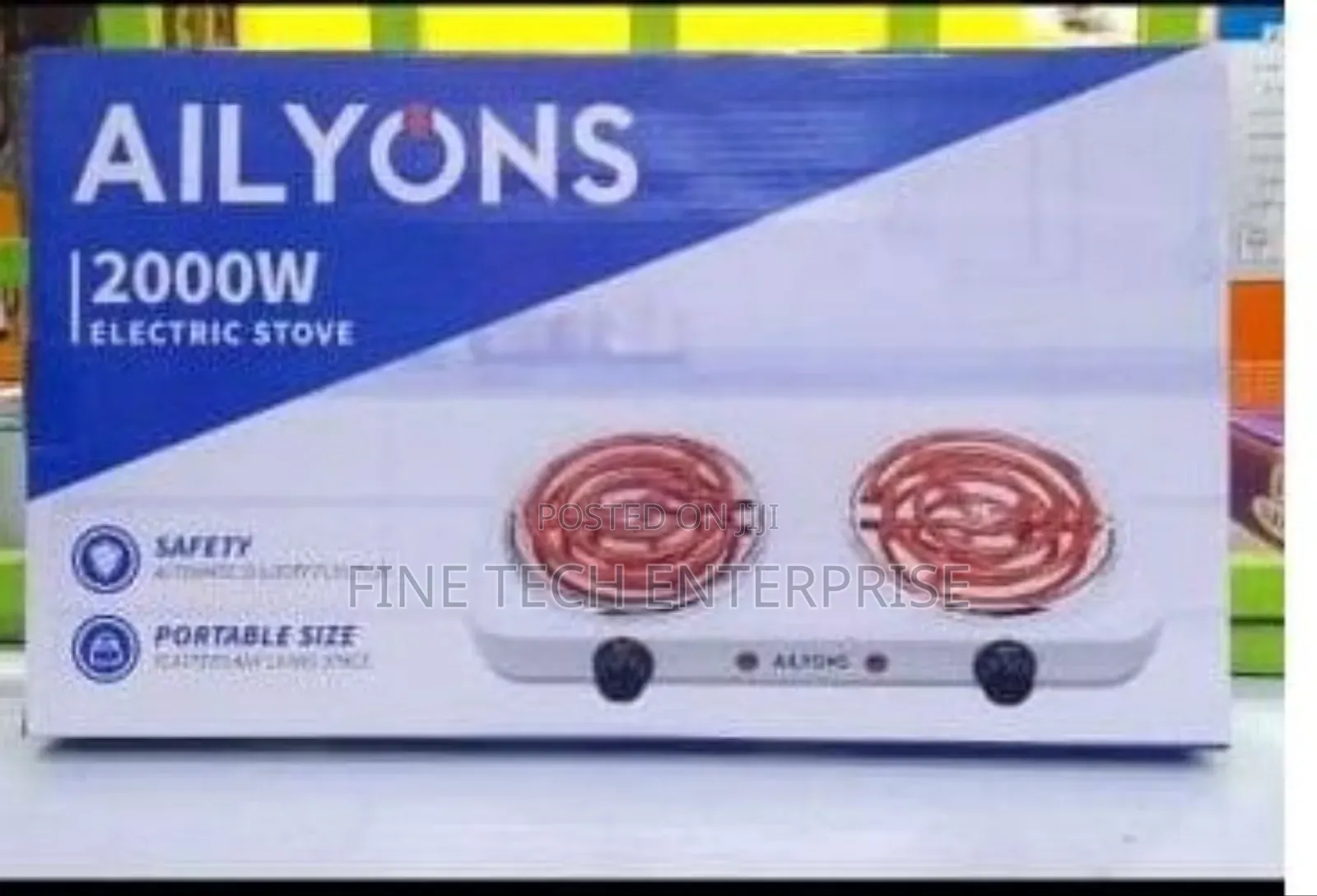 Ailyons Double Hot Plate Coil Electric Cooker