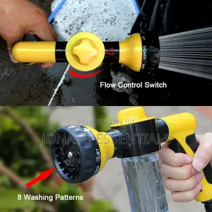 Portable Car Wash Foam Spray Gun With Adjustable Nozzle