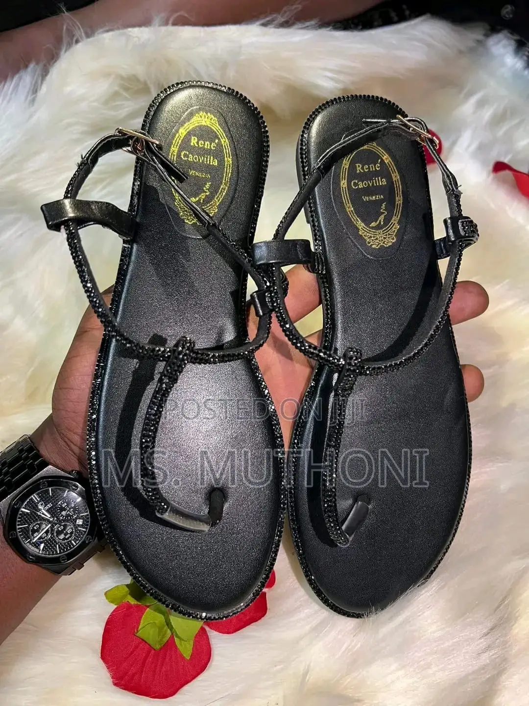 Rene Caovila Ladies Elegant Sandals Size 37-42