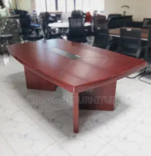 Office Furniture; Classic 240cm Mahogany Conference Table