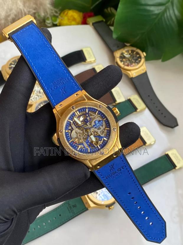 Blue Hublot Automatic Watch - main view