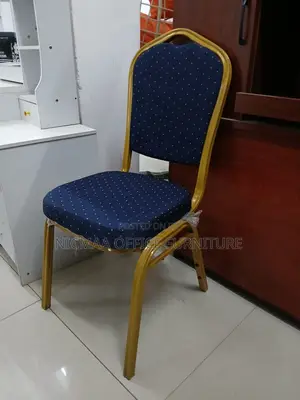 Elegant Blue Banquet Chair