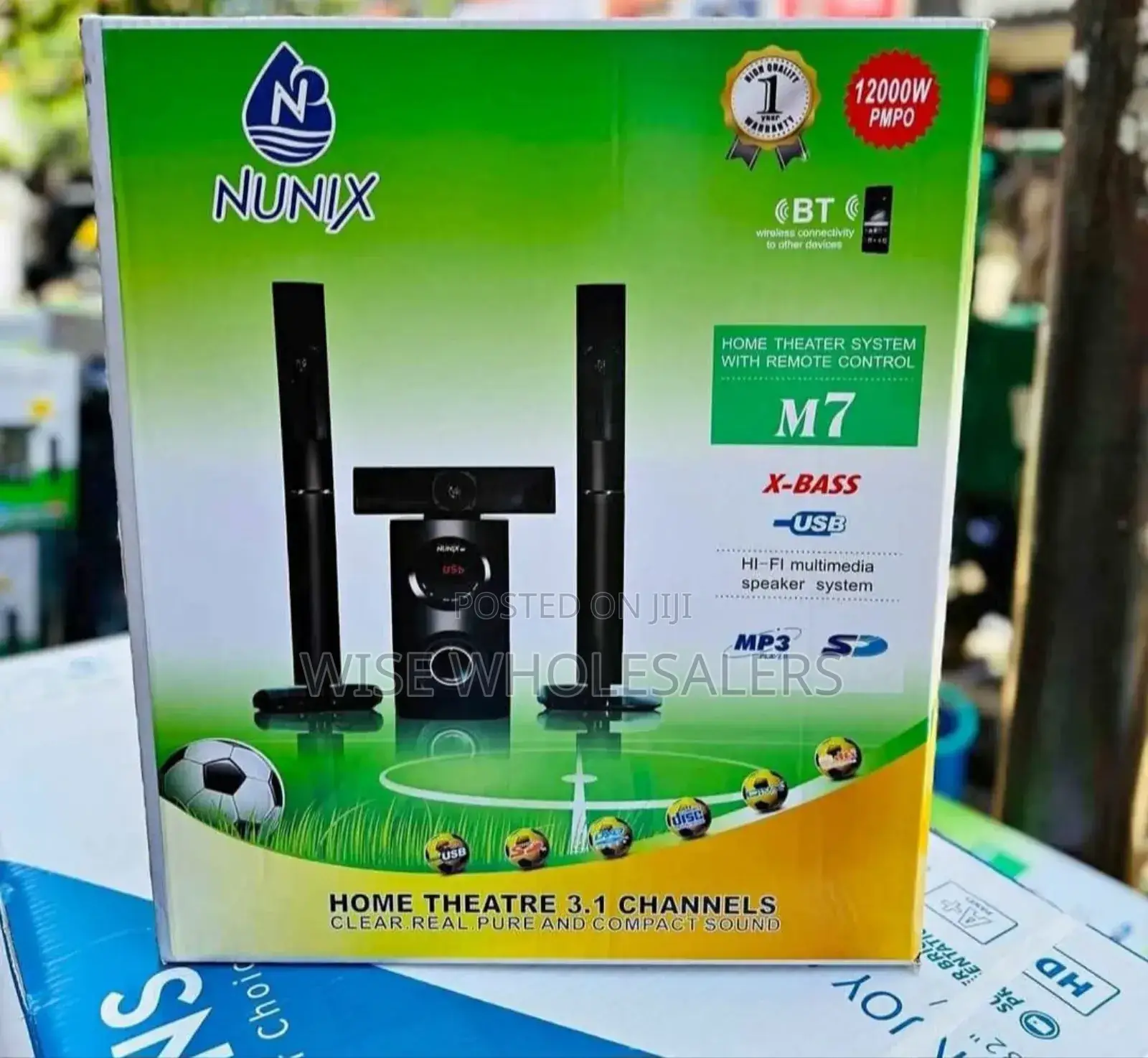 Nunix 3.1ch Nu- M7 Home Theater Speaker System