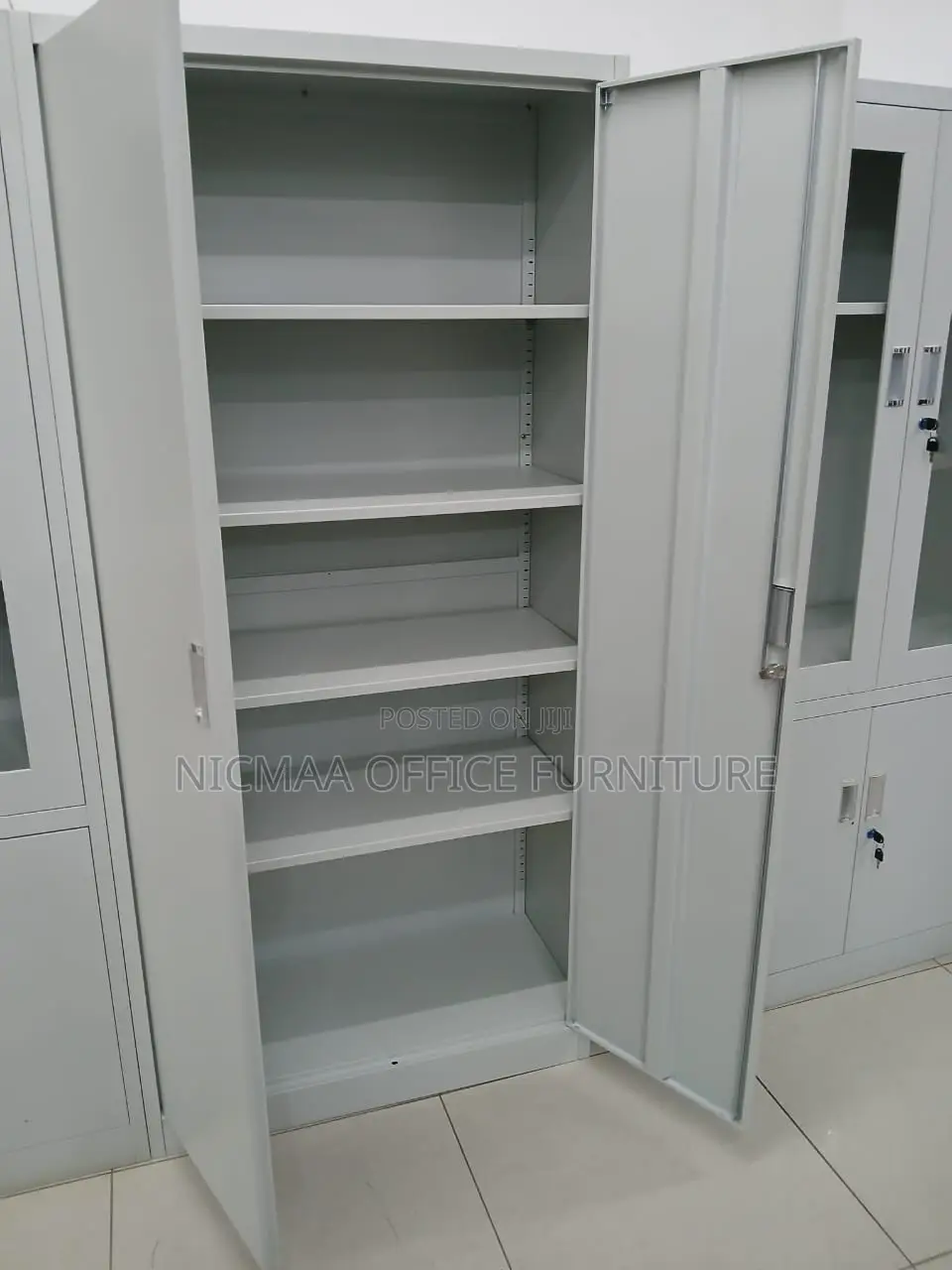 Tall Metal Storage Cabinet