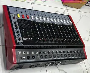 Max Professional Bluetooth Powered Mixer 12ch With Bluetooth