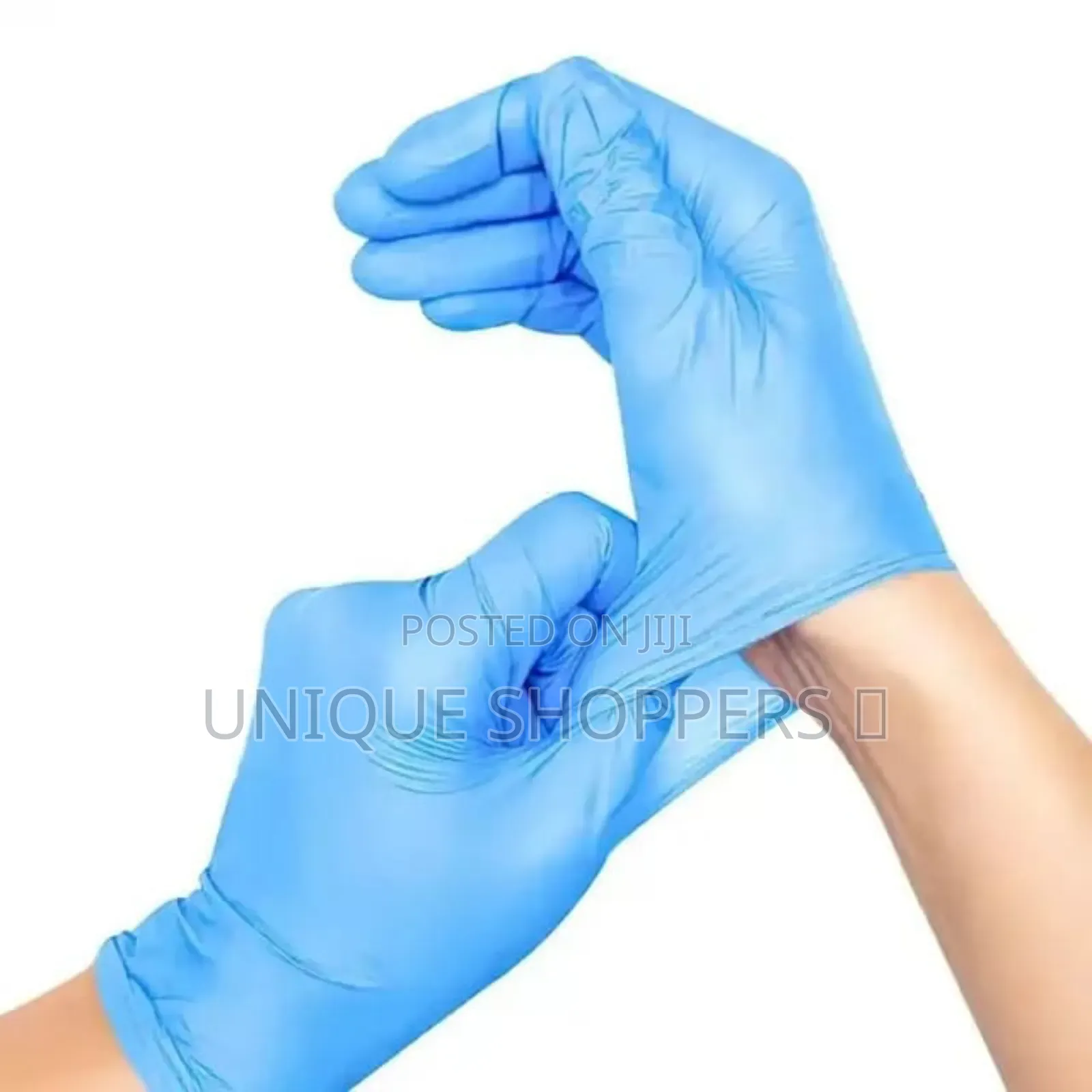 100pcs Disposable Synthetic Gloves Material:Nitrile