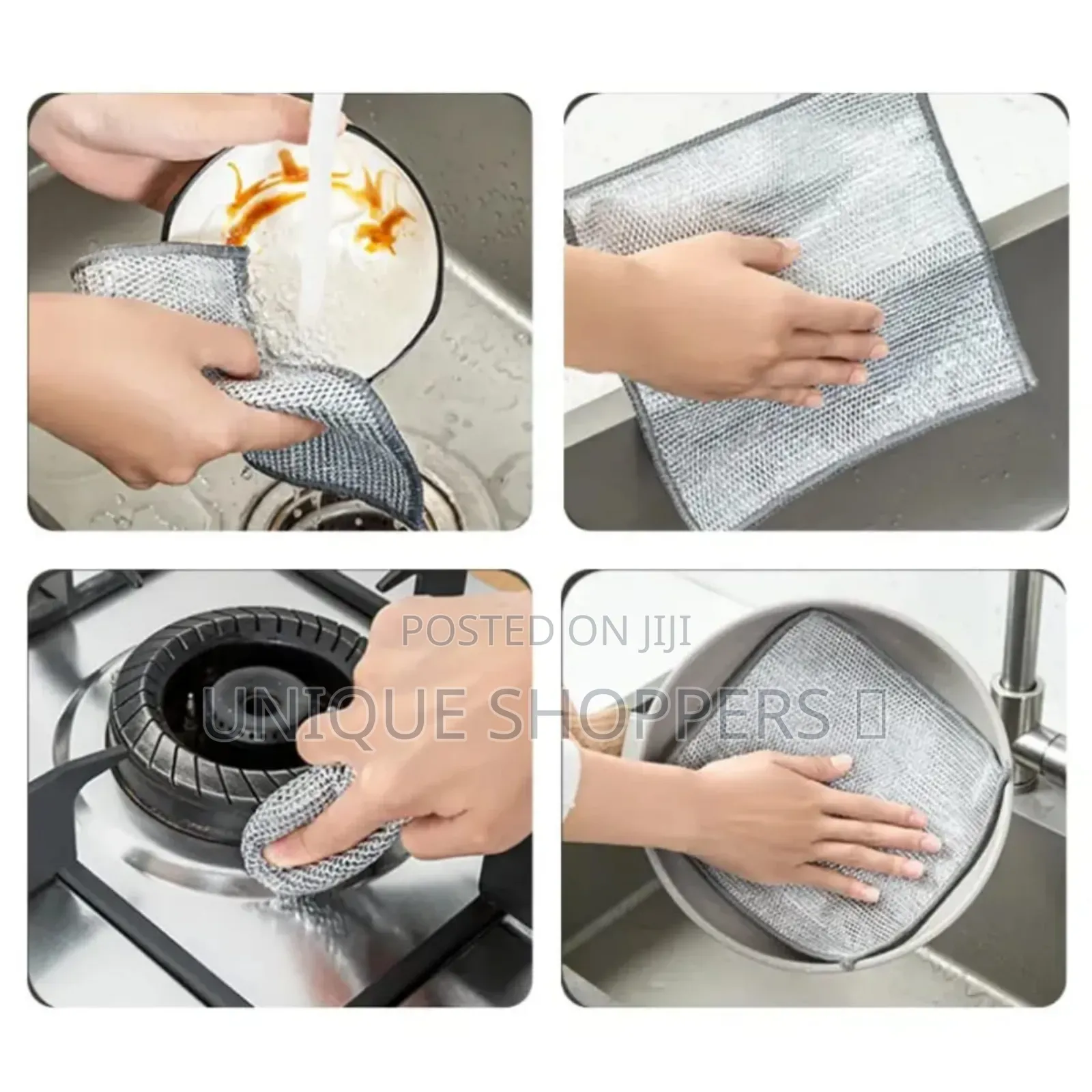 Multifunctional Pot Cleaning Scouring Pad 3 PSC Available
