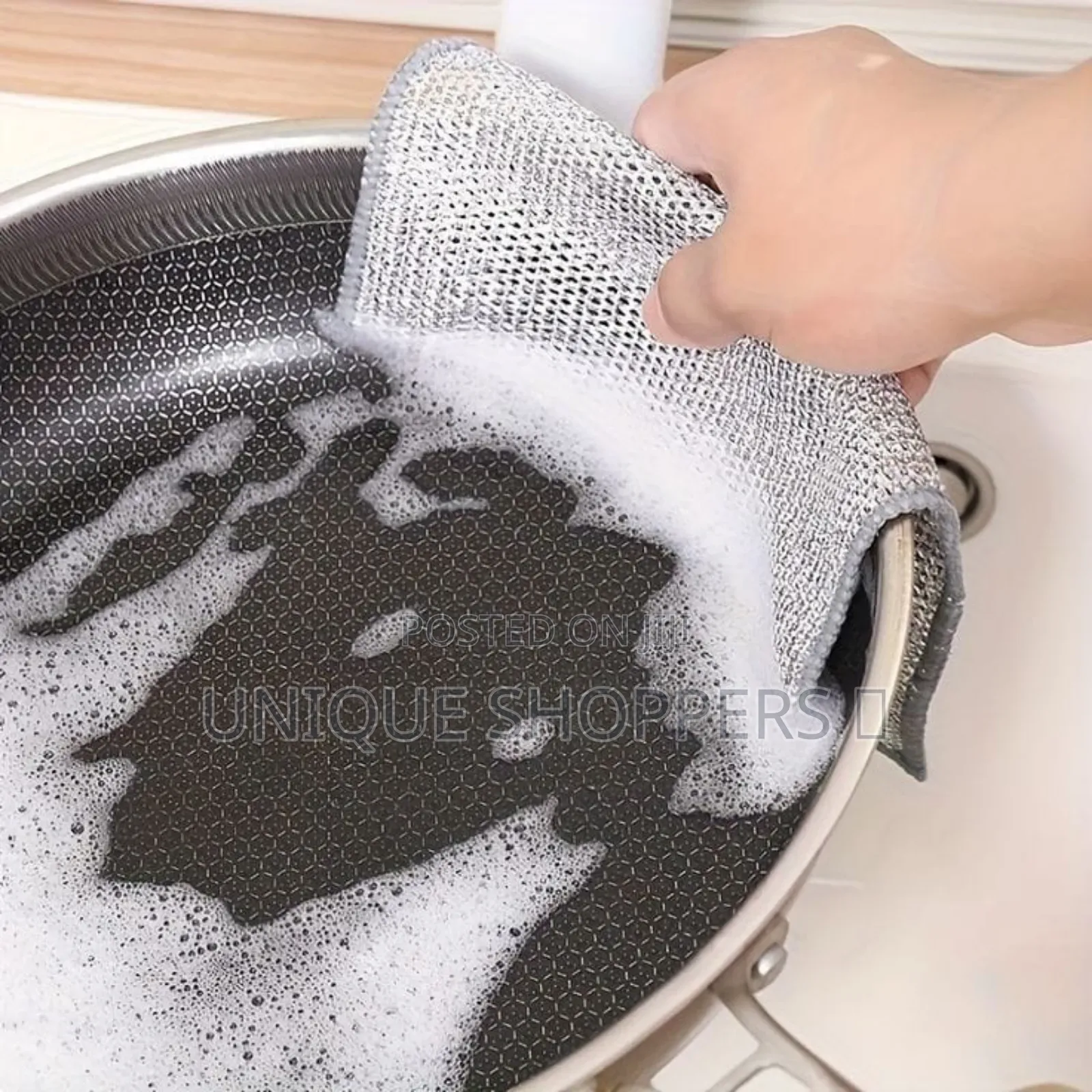 Multifunctional Pot Cleaning Scouring Pad 3 PSC Available