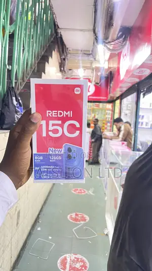New Xiaomi Redmi 15C 4G 128 GB Black