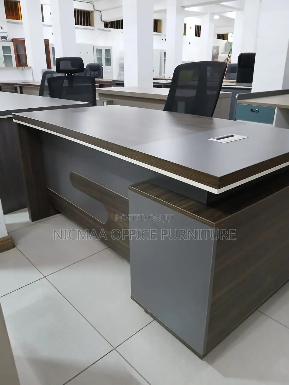 Sleek, Functional Professional Modern Desk