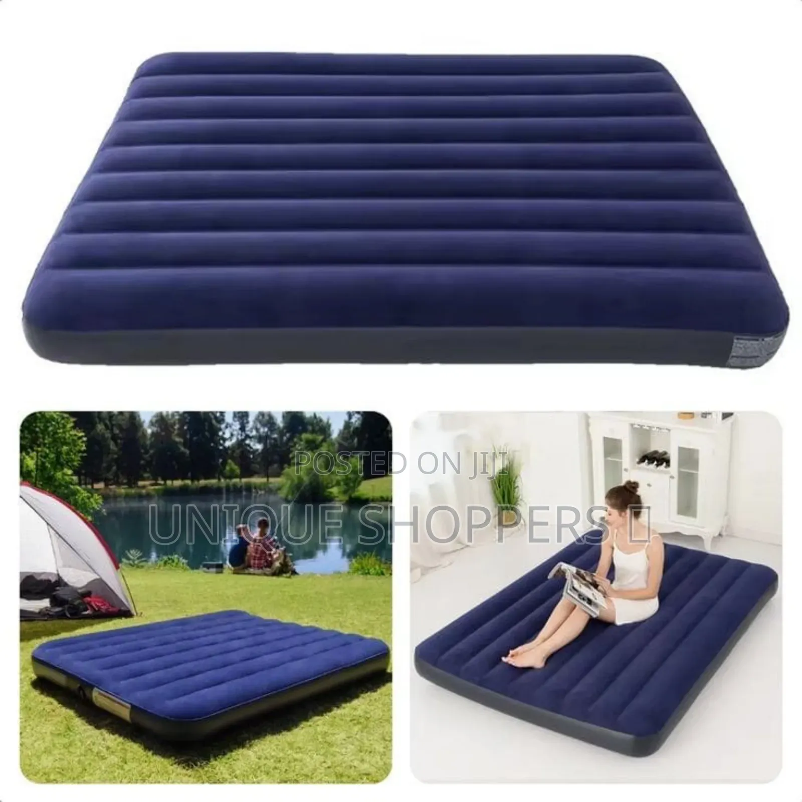 2.5*6 Intex Inflatable Mattress With Free Electric Pump