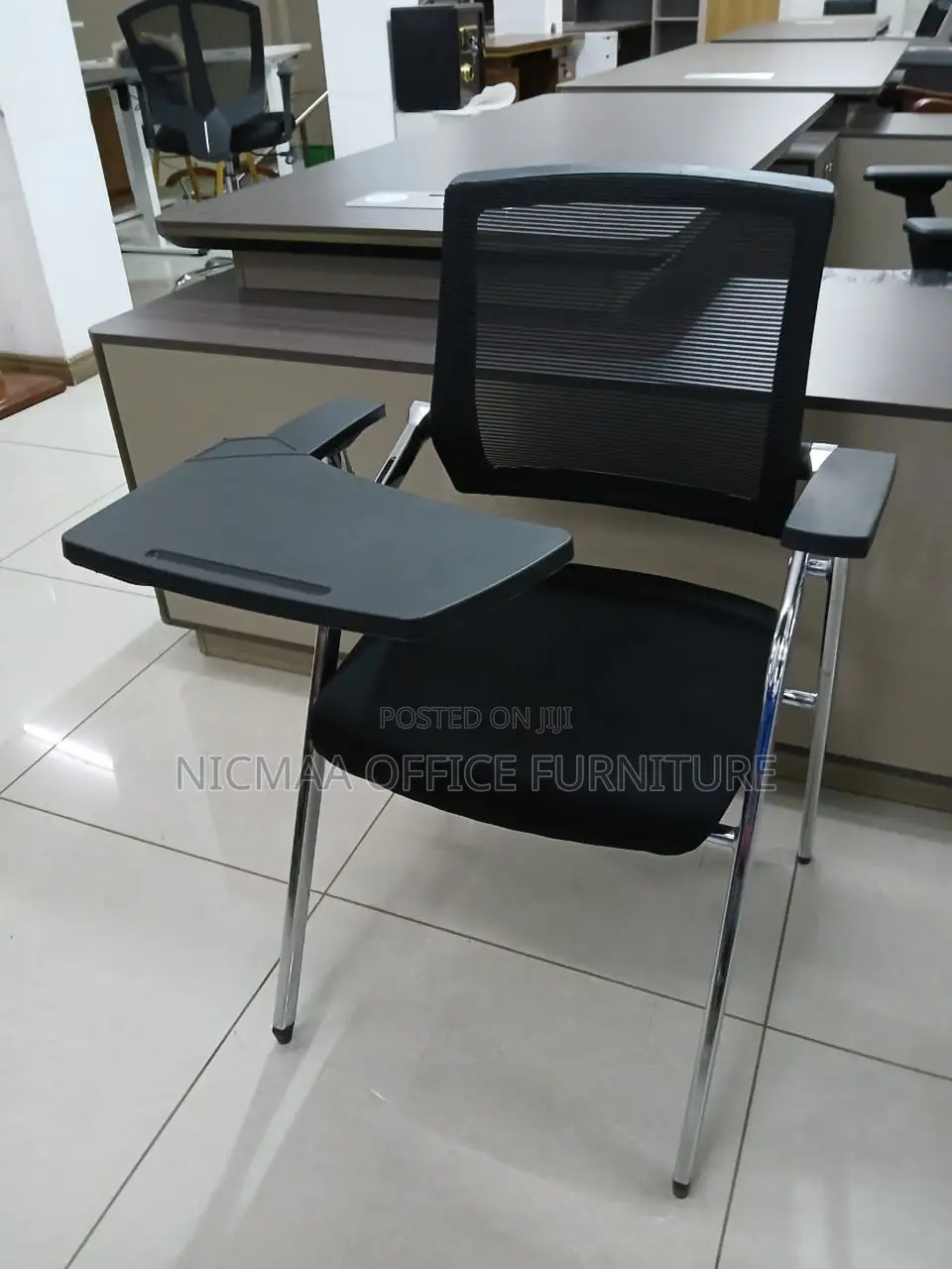 Multipurpose Training Chair With Foldable Writing Pad