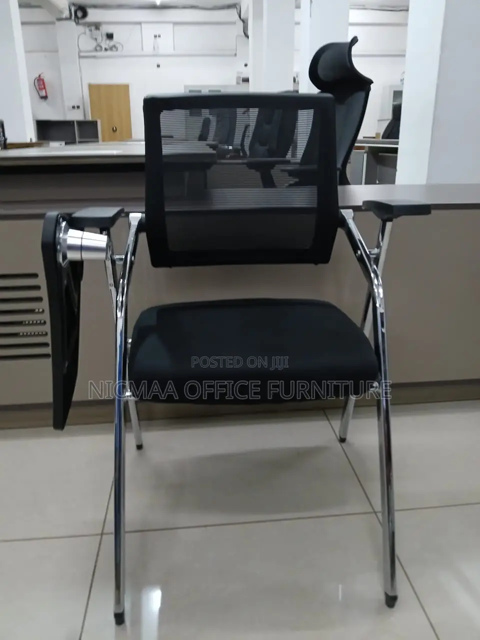 Multipurpose Training Chair With Foldable Writing Pad