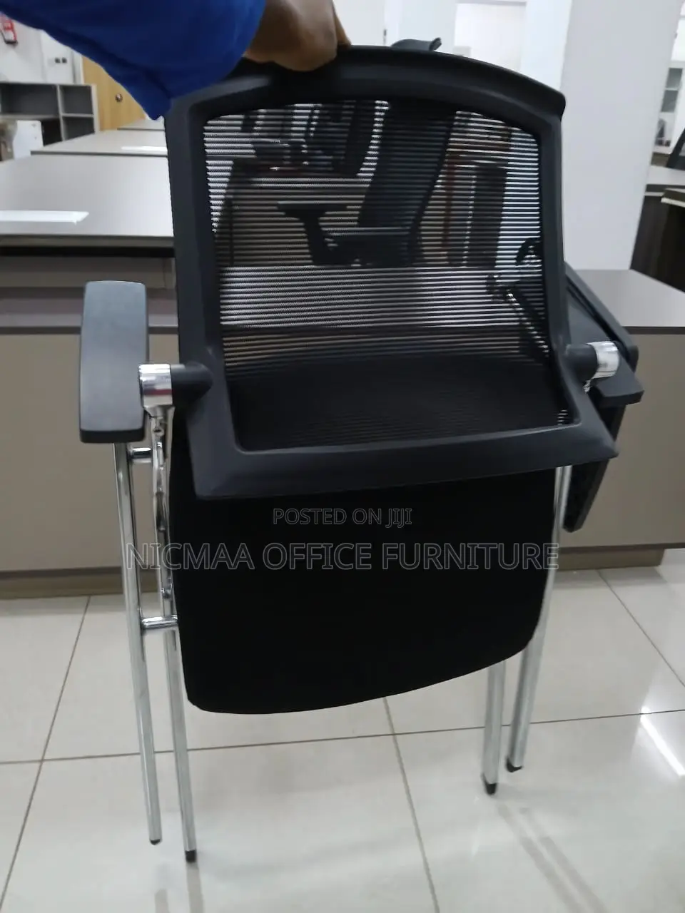 Multipurpose Training Chair With Foldable Writing Pad