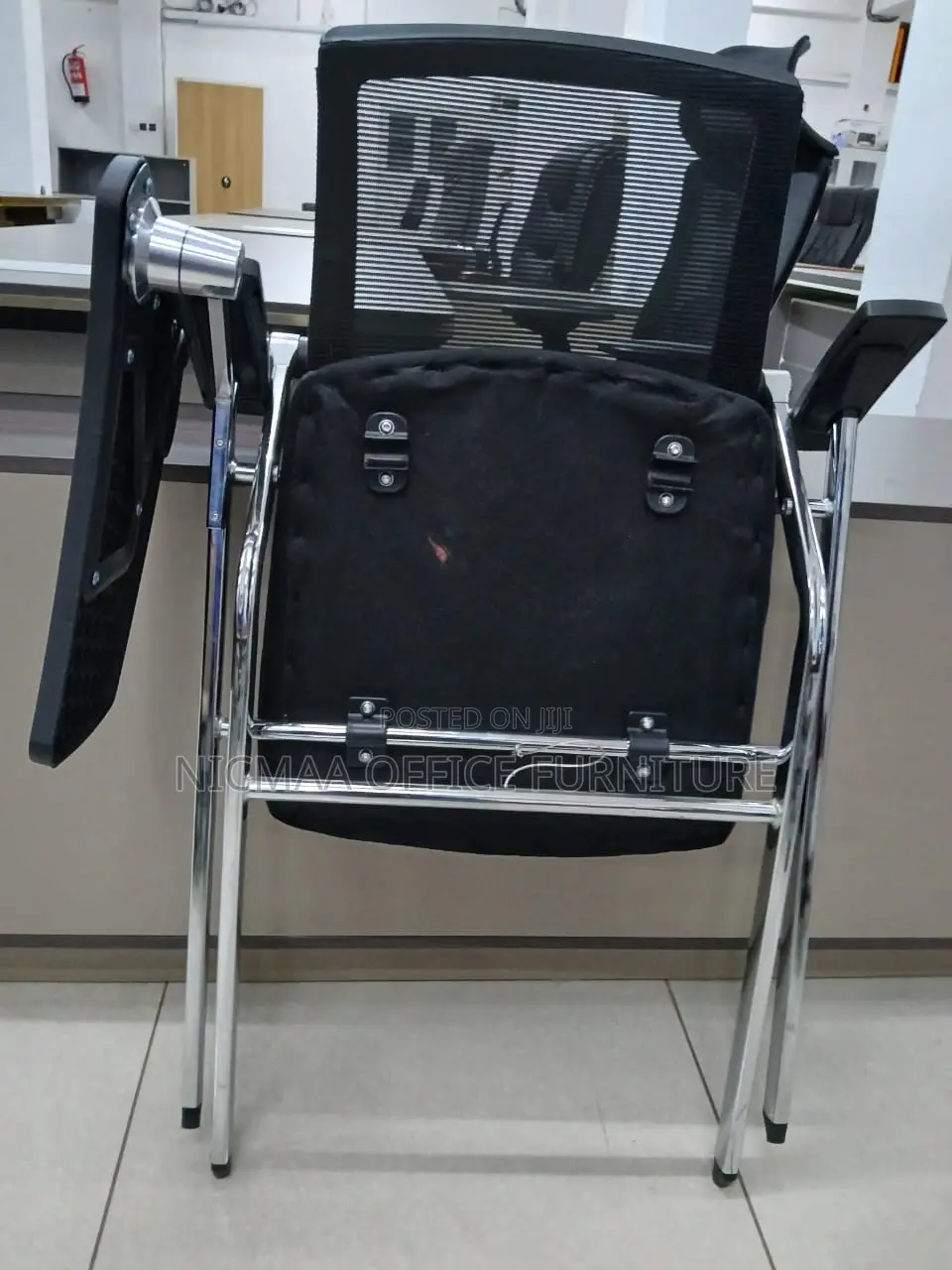 Multipurpose Training Chair With Foldable Writing Pad