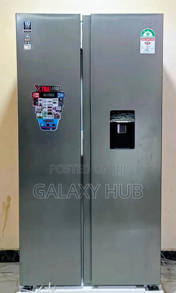 Mika Fridge, 562l, 2 Door Side by Side, No Frost With Dispenser