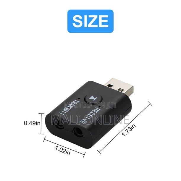 Usb Bluetooth 5.0 Transmitter & Receiver 2-in-1 Adapter Low Latency - thumbnail 2