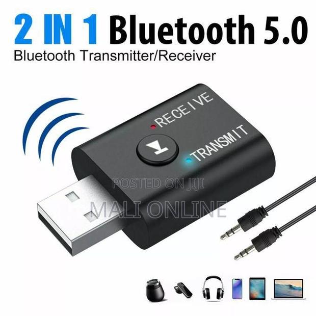 Usb Bluetooth 5.0 Transmitter & Receiver 2-in-1 Adapter Low Latency - thumbnail 4