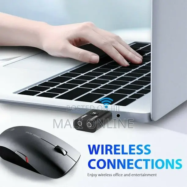 Usb Bluetooth 5.0 Transmitter & Receiver 2-in-1 Adapter Low Latency