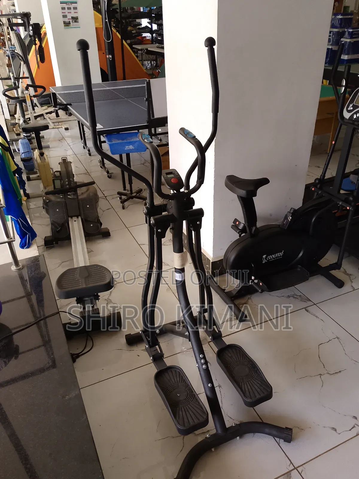 No-Seat Cross Trainer for Full Body Cardio