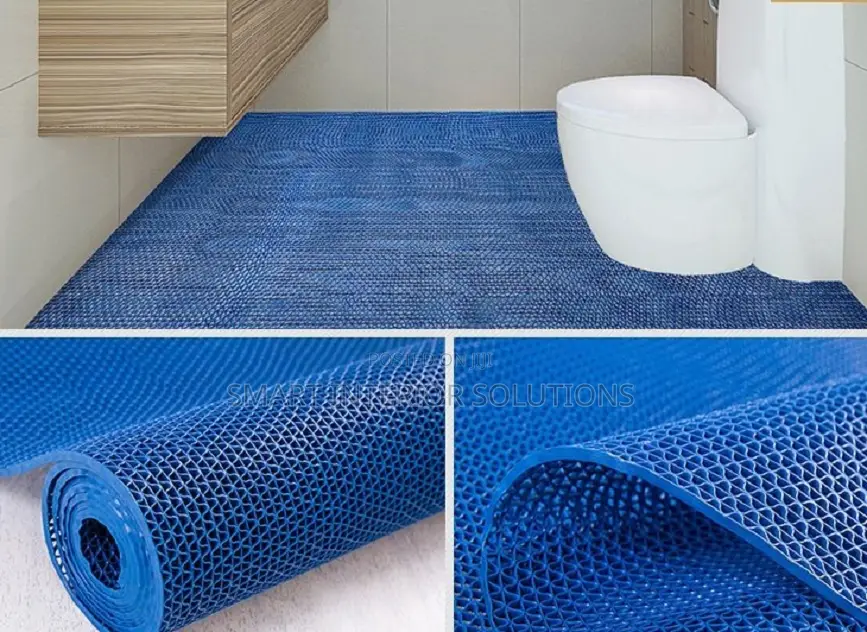 Blue Interior Perforated Carpet