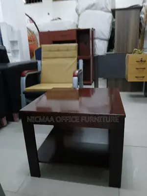 Glossy Wooden Side Coffee Table