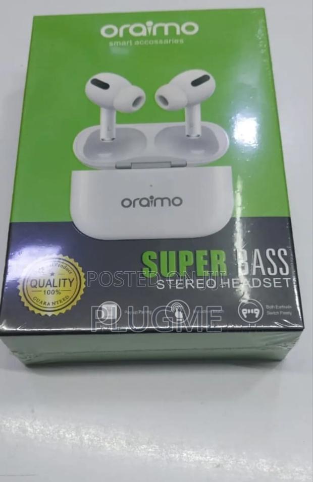 Oraimo Super Bass Stereo Headset Wireless Bluetooth Earbuds