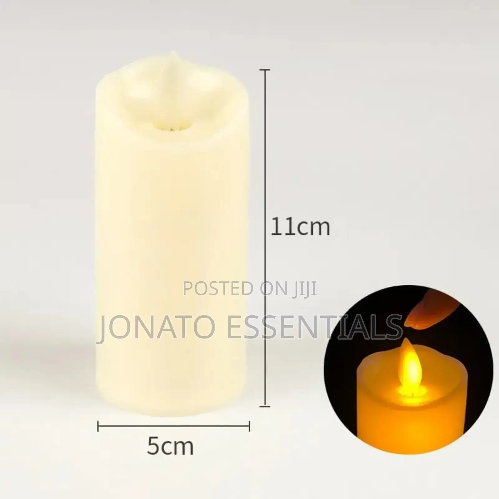 Led Plastic Swing Flickering Candle