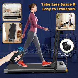 Foldable Walking Pad/Treadmill With Foldable Handle Bars Restocked - thumbnail 2