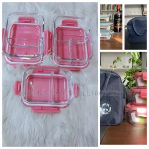 Partitioned Glass Lunch Box