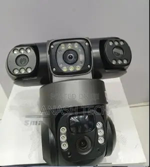 Unbeatable 360° Pan, Tilt Rotating 4g Solar Powered Camera