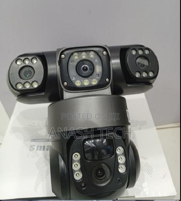 Unbeatable 360° Pan, Tilt Rotating 4g Solar Powered Camera - main view