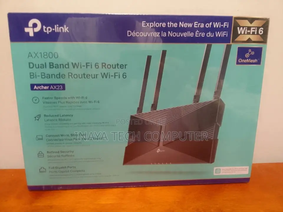 Tp-Link Archer Ax23 Ax1800 Dual-Band Wi-Fi 6 Router