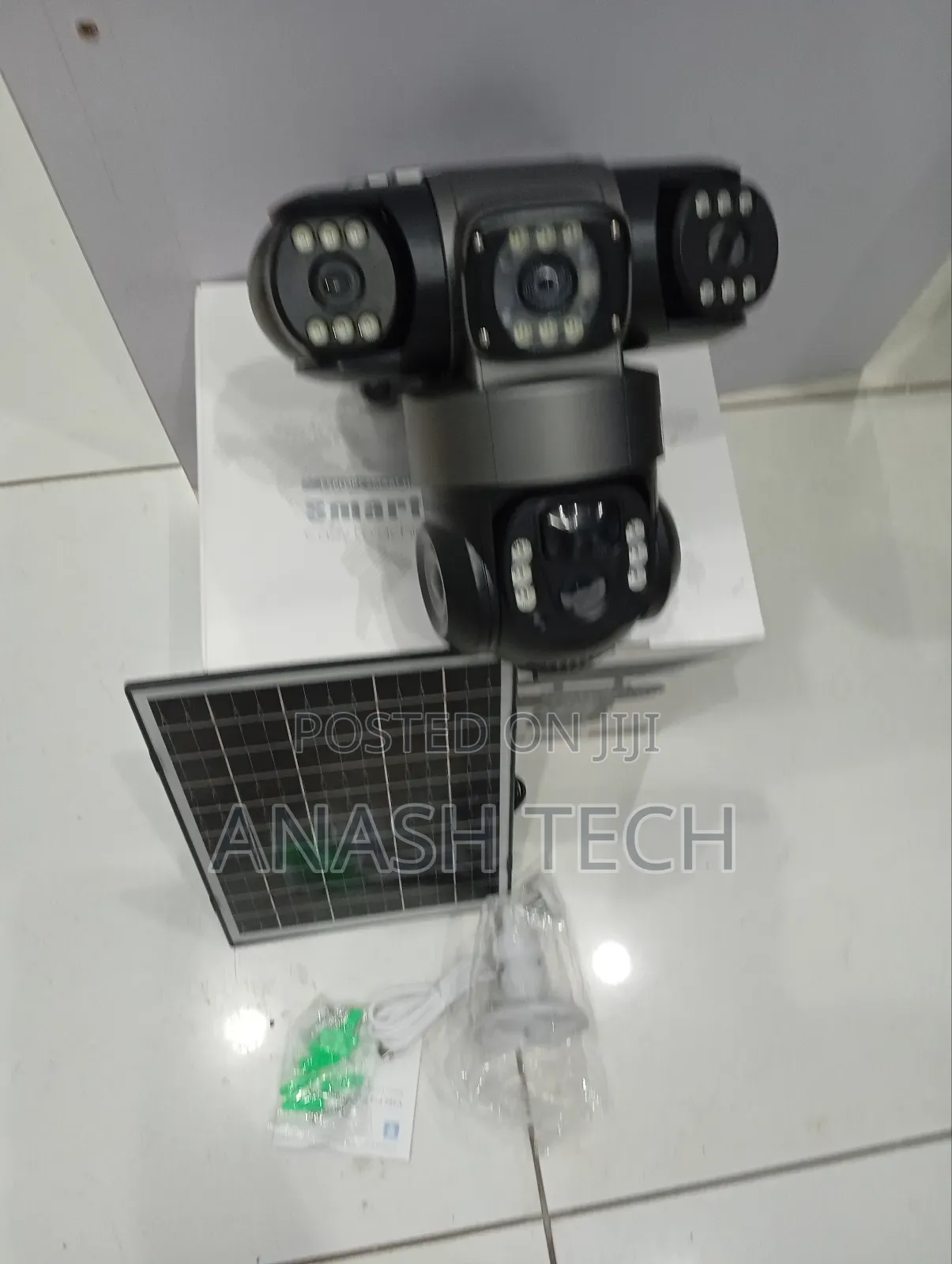 Leading Quality 360° PTZ Rotating Wifi Solar Powered Camera